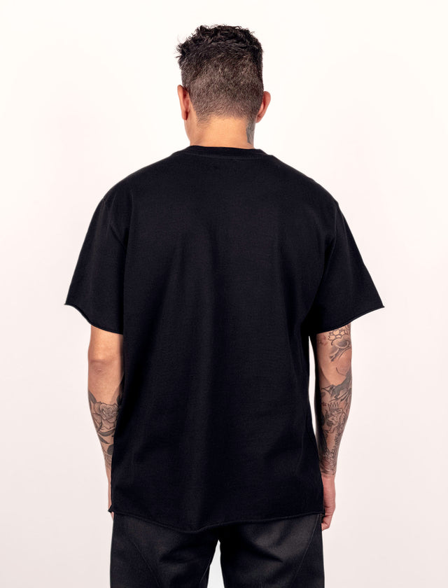 Organic Cotton Black T-shirt - Men - LA Chill