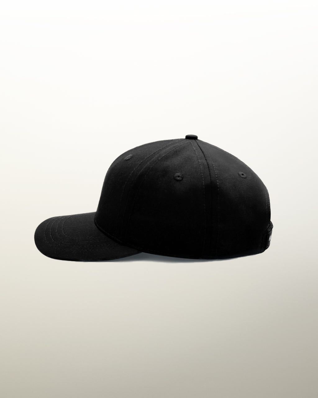 Structured Cap — Black