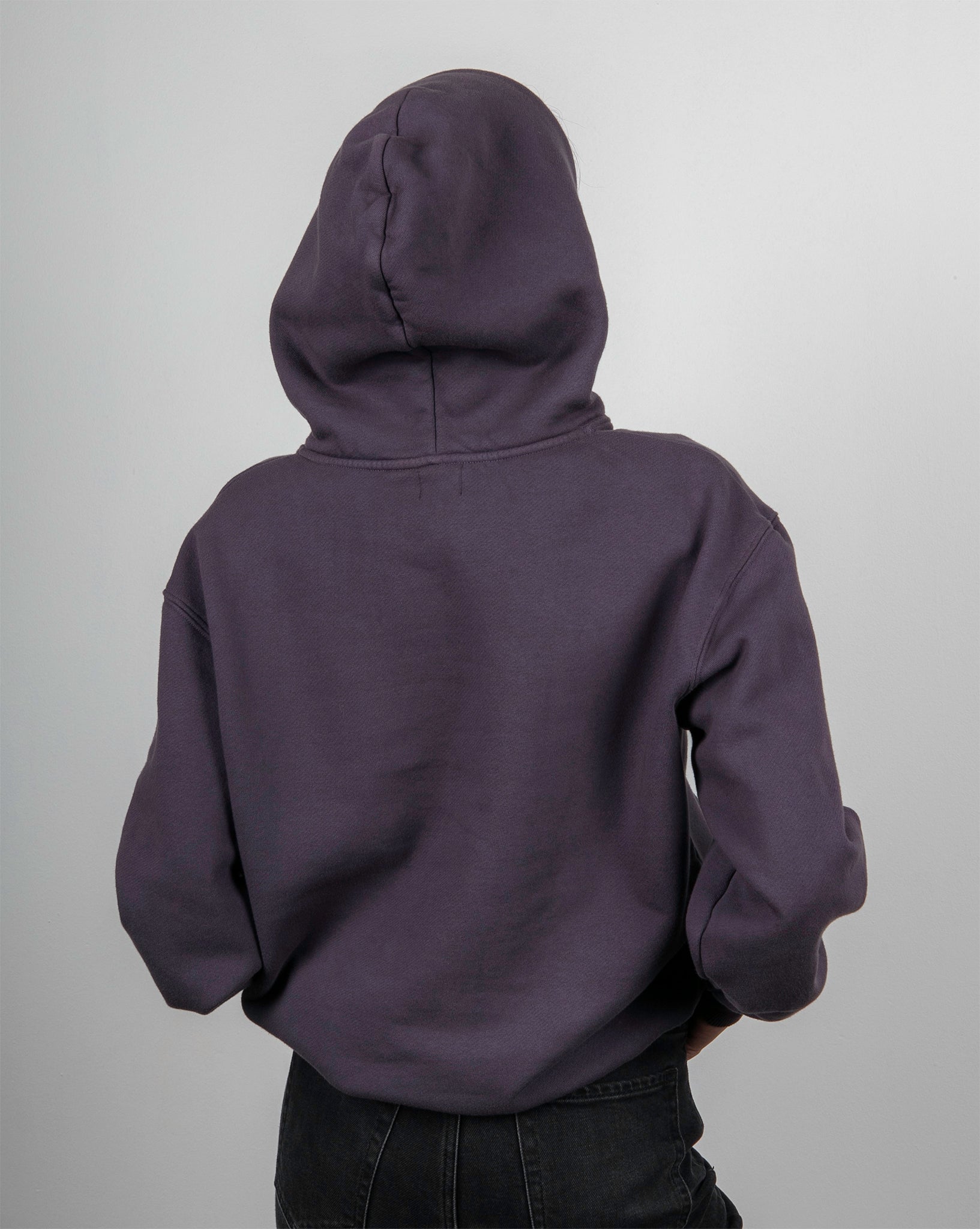 Malibu - Organic Cotton Heavyweight Purple Hoodie - Unisex