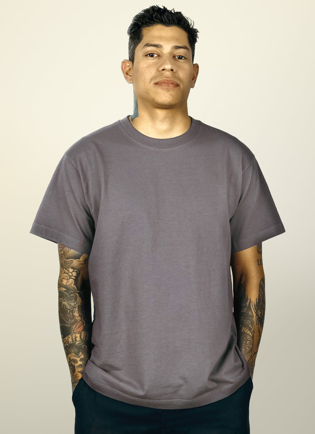 Relaxed Tee — Gray