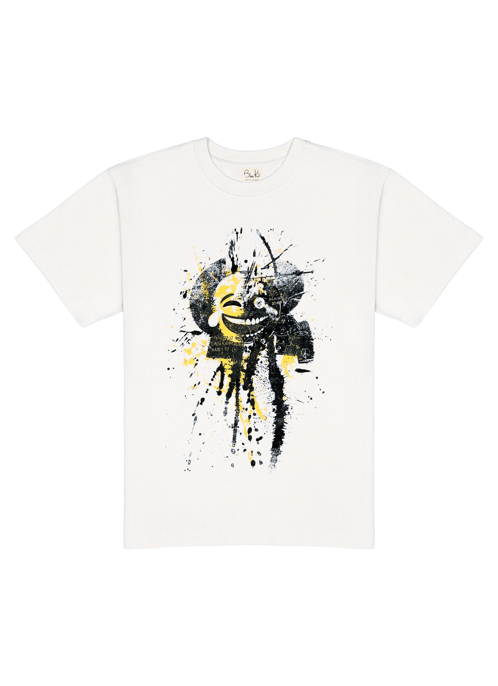 Slow Down - Limited Edition, White Graphic T-shirt - Unisex