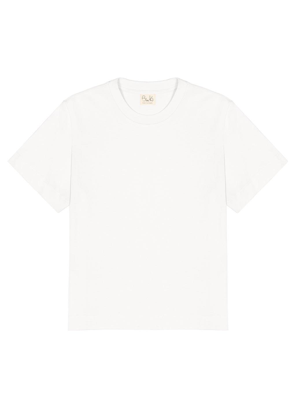 Silverlake - Organic Cotton White Oversized T-shirt - Unisex