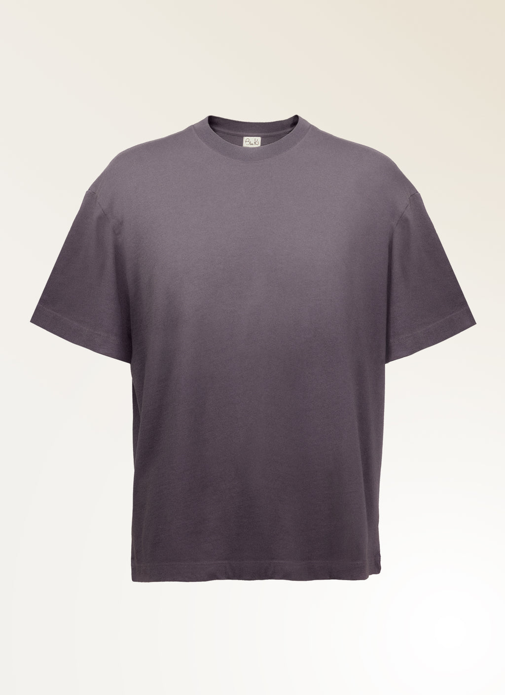 Silverlake - Organic Cotton Gray Oversized T-shirt - Unisex