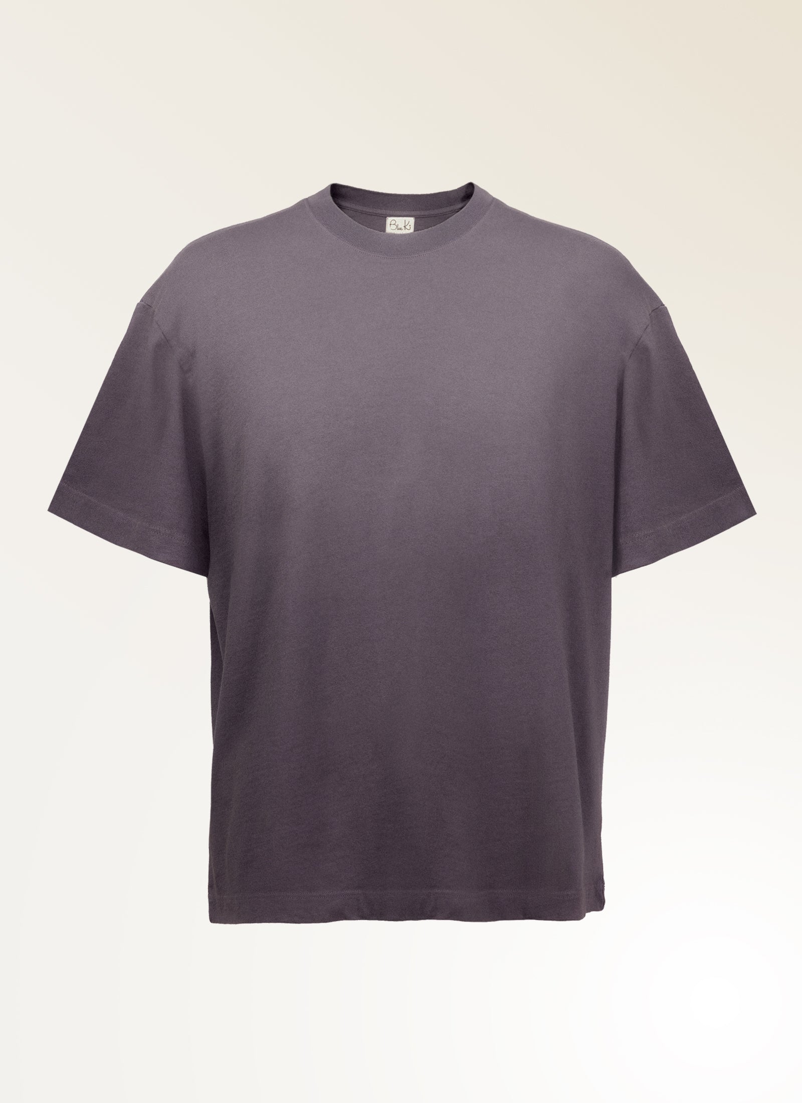 Silverlake - Organic Cotton Gray Oversized T-shirt - Unisex