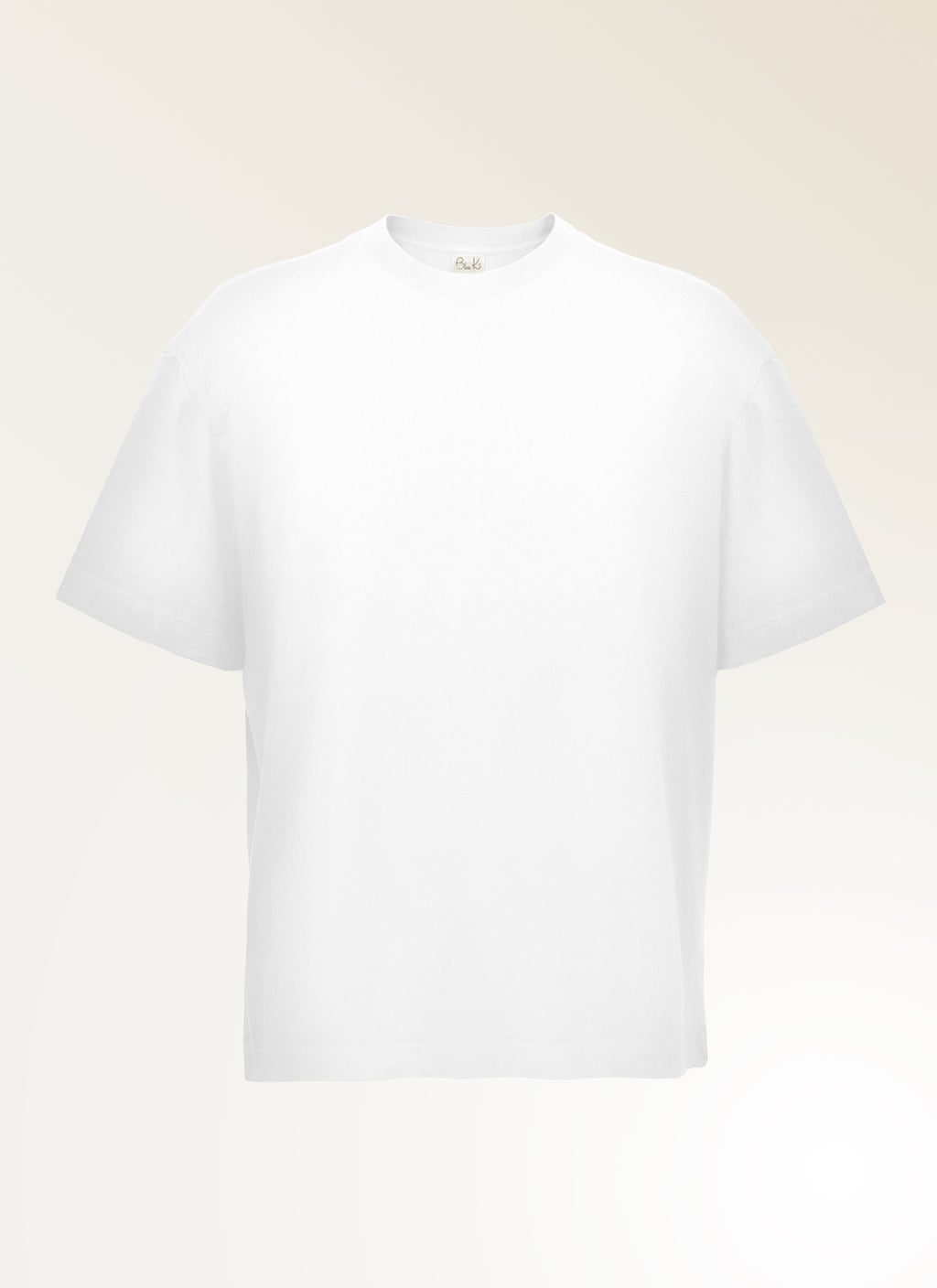 Silverlake - Organic Cotton White Oversized T-shirt - Unisex
