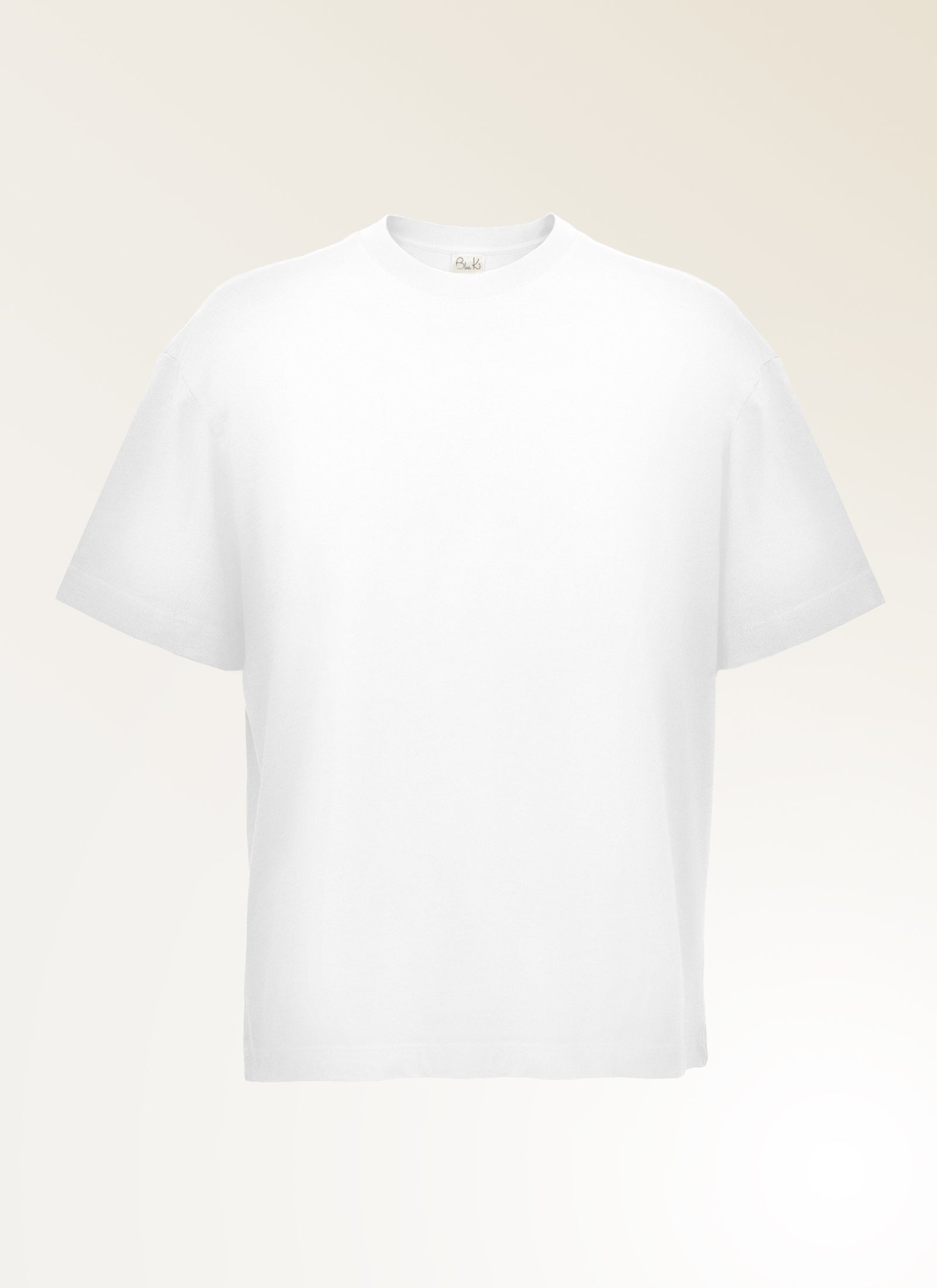 Silverlake - Organic Cotton White Oversized T-shirt - Unisex