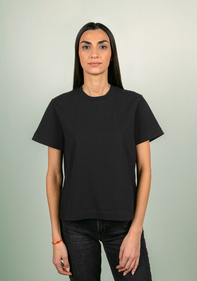 Heavyweight Organic Cotton White T-shirt - Women - Echo Park